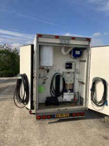 Voorzieningen in de tijdelijke badkamer